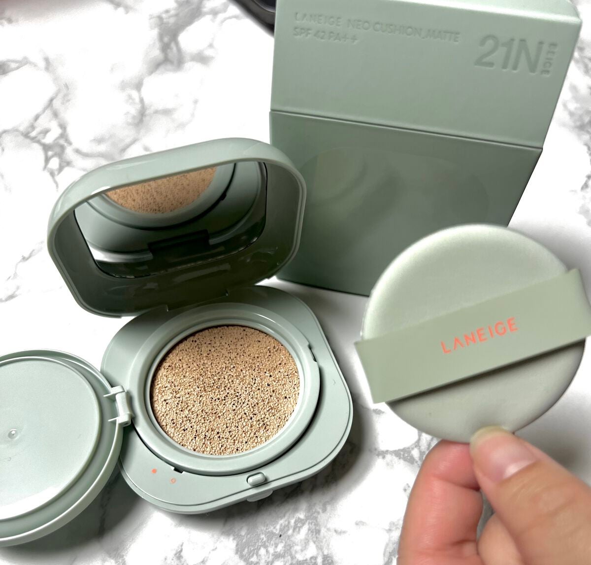 ネオクッション マット/LANEIGE/クッションファンデーションを使ったクチコミ(1枚目)