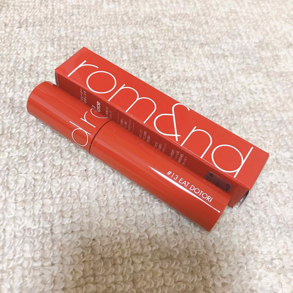 ジューシーラスティングティント/rom&nd/リップティントを使ったクチコミ(1枚目)