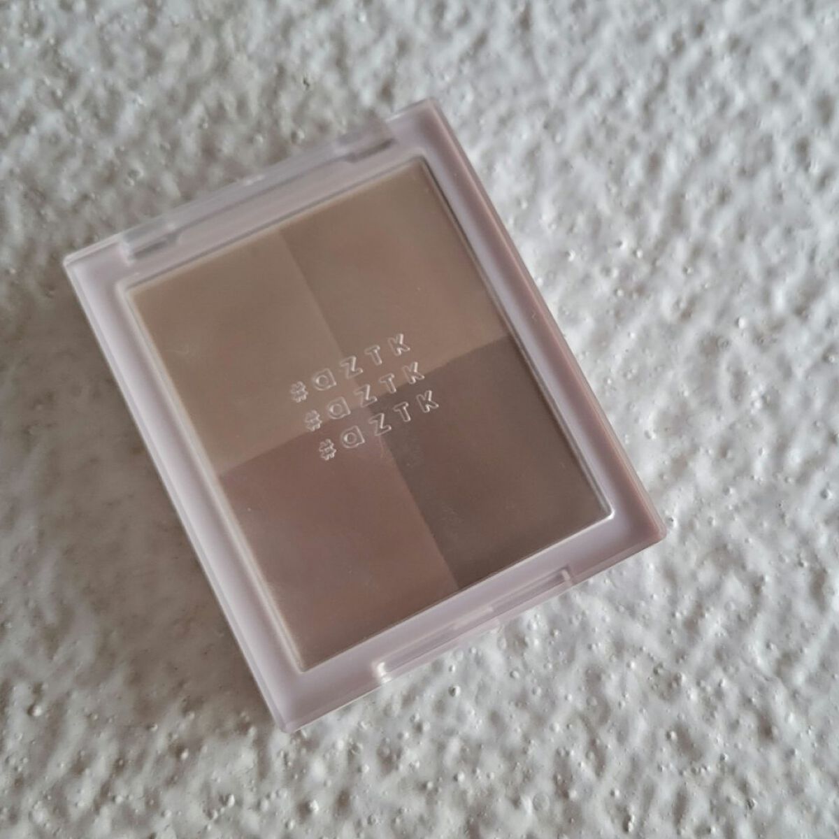 4色シェーディングパレット 01 モダングレイ/aZTK/シェーディングを使ったクチコミ（2枚目）