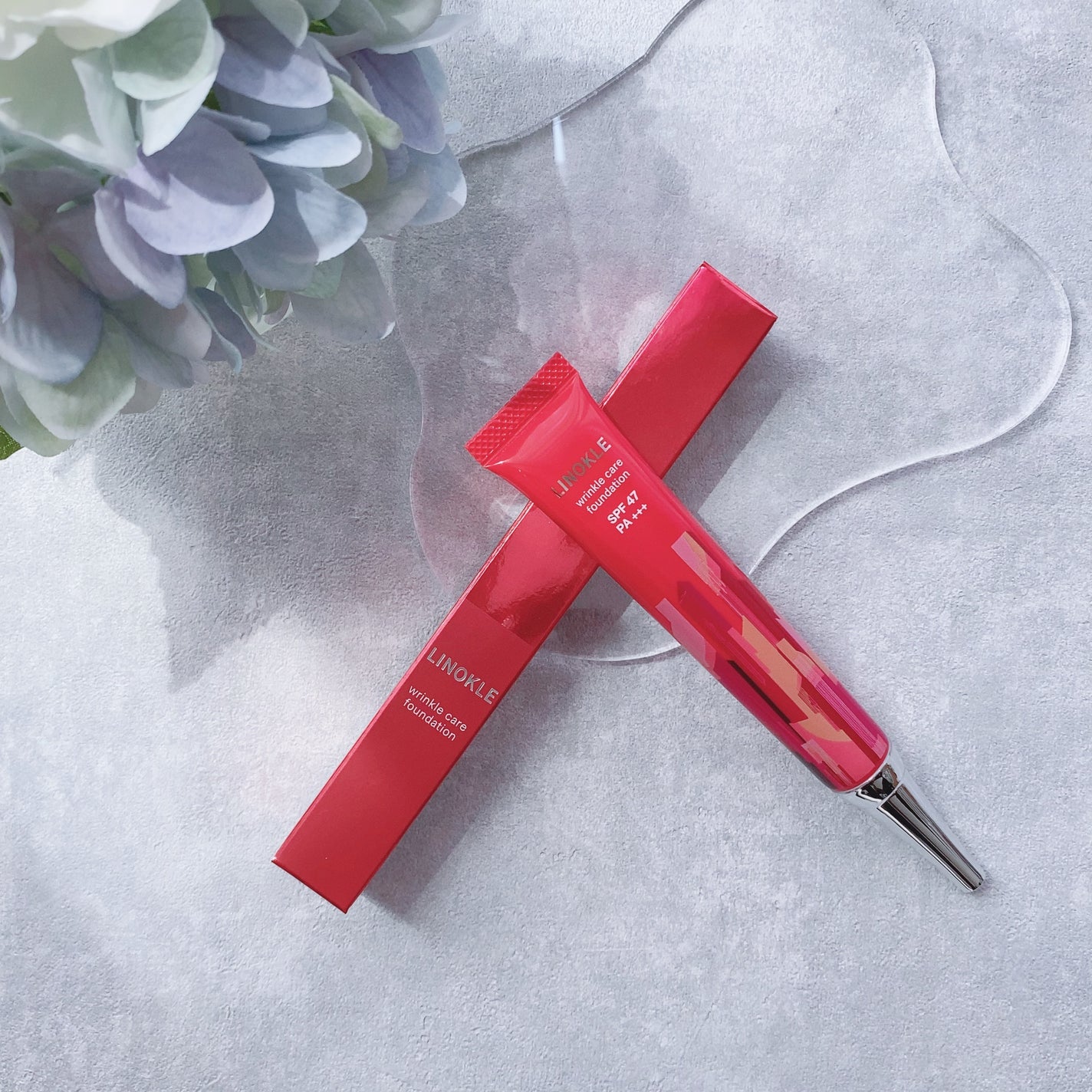 LINOKLE リンクルケアファンデーション/さくらの森/BBクリームを使ったクチコミ(8枚目)