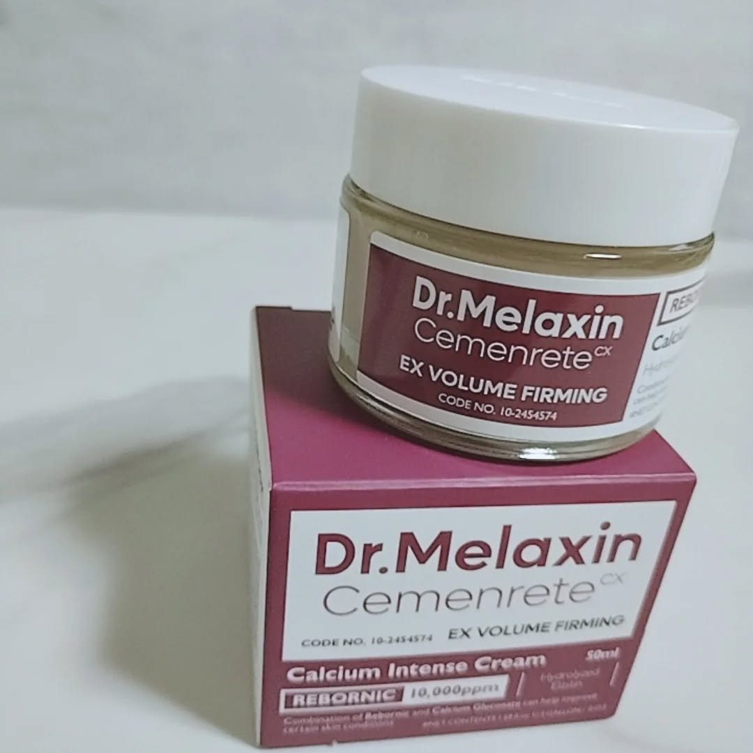 Cemenrete Calcium Intense Cream/Dr.Melaxin/フェイスクリームを使ったクチコミ（2枚目）