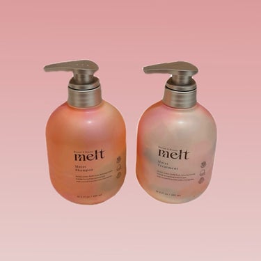 〈melt〉
モイストシャンプー
モイストトリートメント

LIPS様を通して頂きました。

髪ストレス因子(日常生活の中で自然に受ける乾燥、摩擦、絡まり、湿気)に着目したシャントリです🧴
髪のやわらか