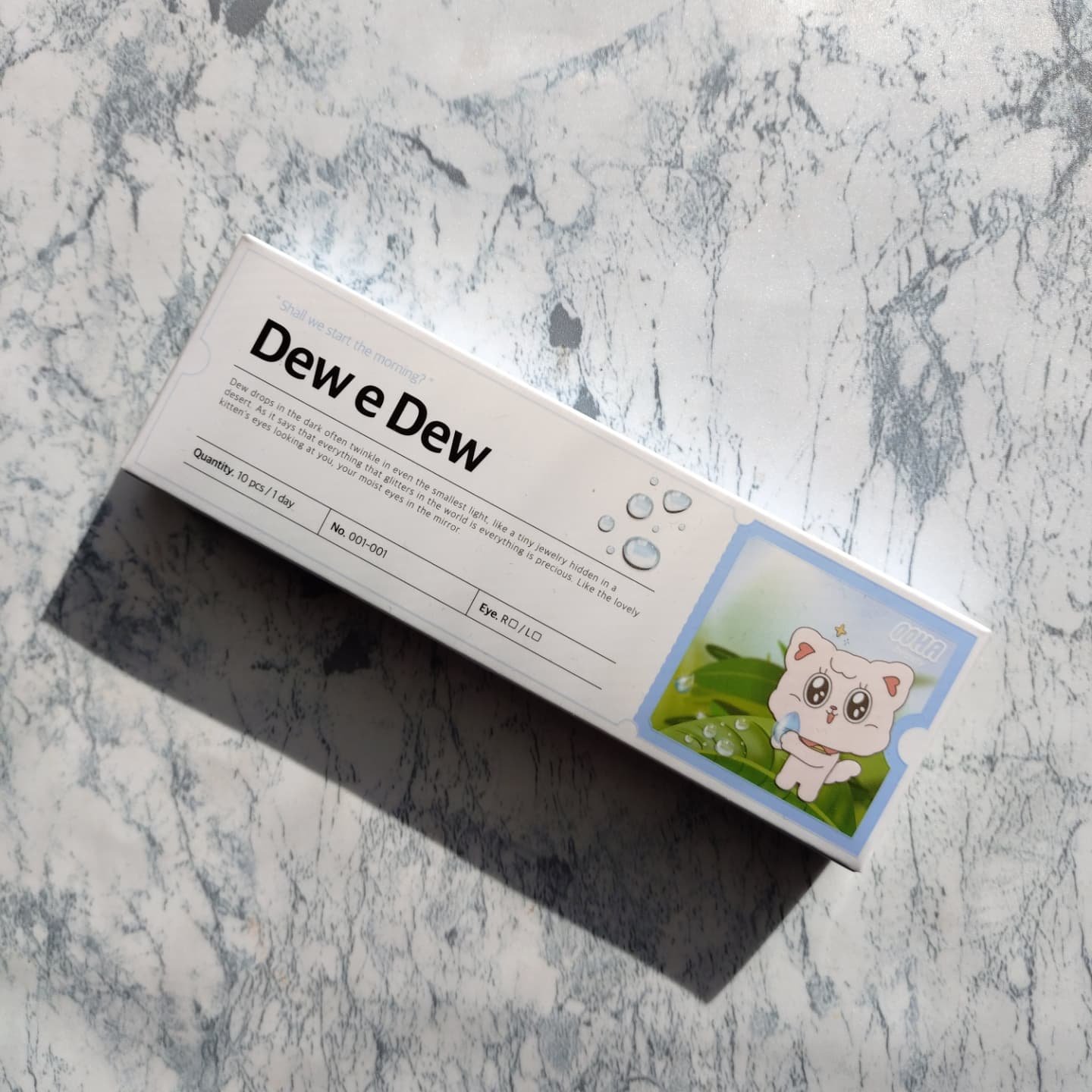 OOHA Dew e Dew 1day/OOHA/ワンデー（１DAY）カラコンを使ったクチコミ（2枚目）