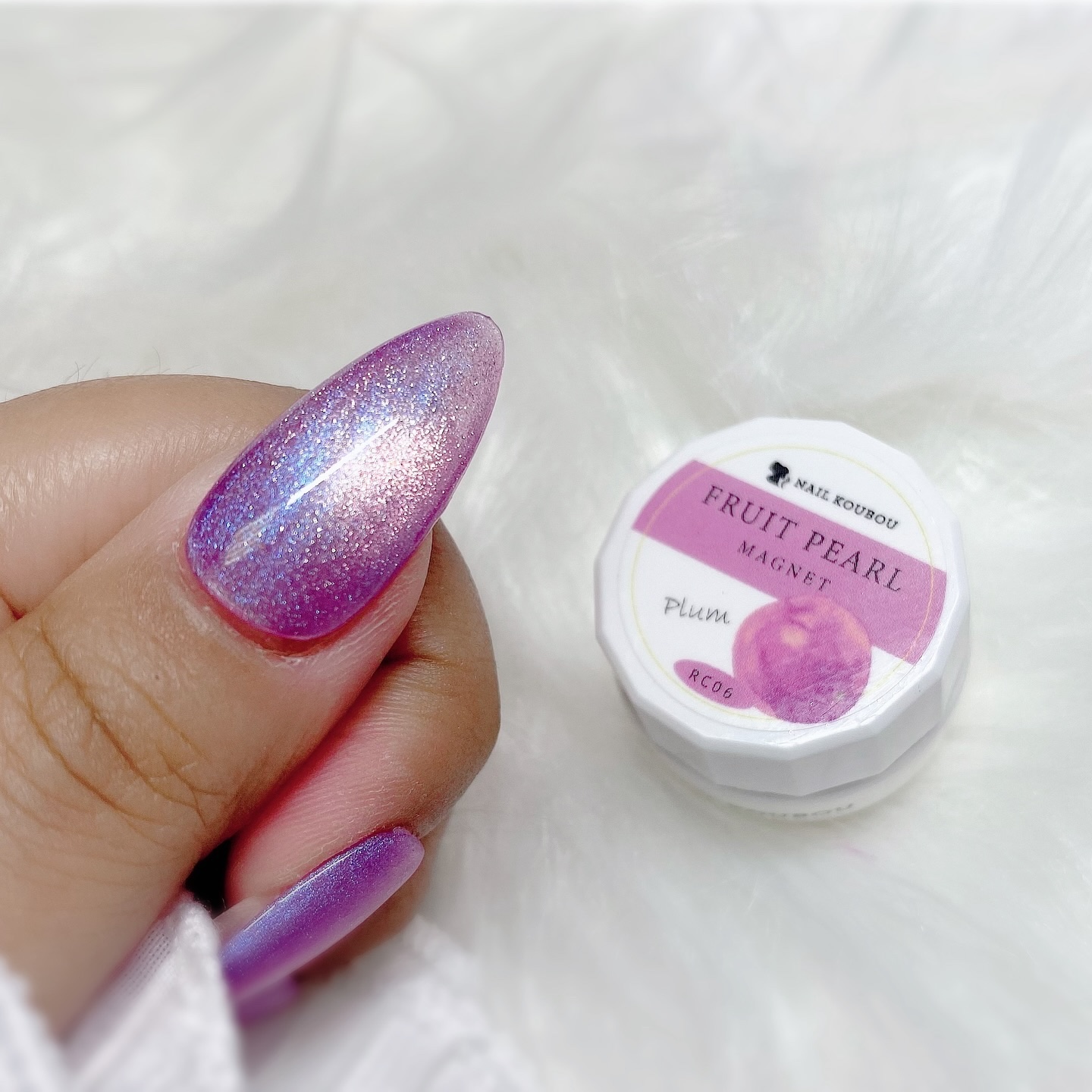 フルーツパールマグネット/ネイル工房/ジェルネイルを使ったクチコミ（2枚目）