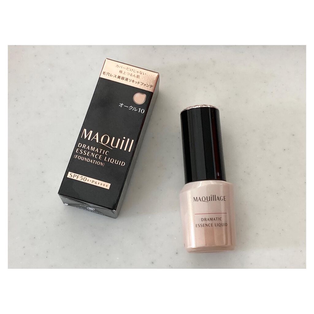 ドラマティックエッセンスリキッド/マキアージュ/リキッドファンデーションを使ったクチコミ(1枚目)