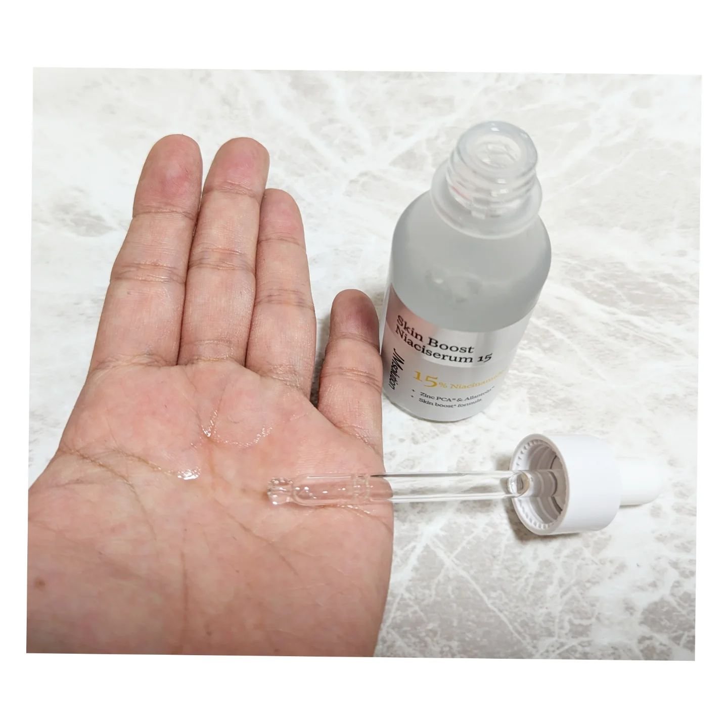 スキンブーストナイアシンアミド/JMsolution/美容液を使ったクチコミ（3枚目）