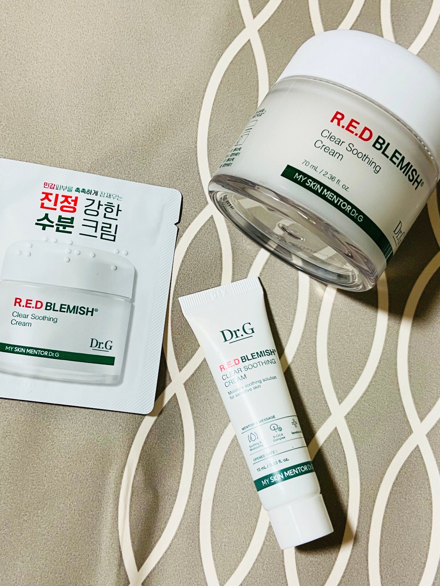 レッドブレミッシュ クリアスージングクリーム/Dr.G/フェイスクリームを使ったクチコミ(1枚目)