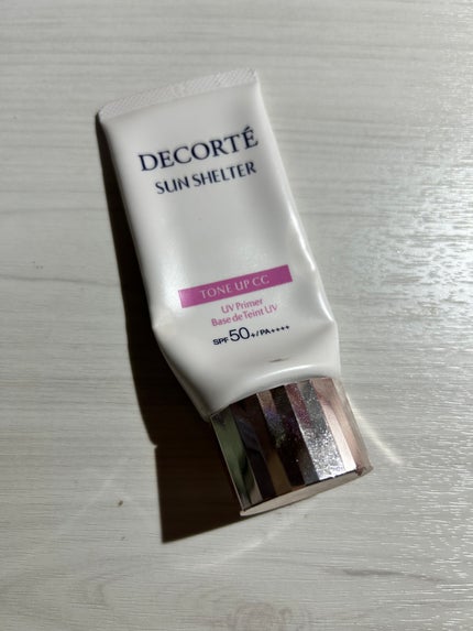 サンシェルター トーンアップCC/DECORTÉ/CCクリームを使ったクチコミ(1枚目)