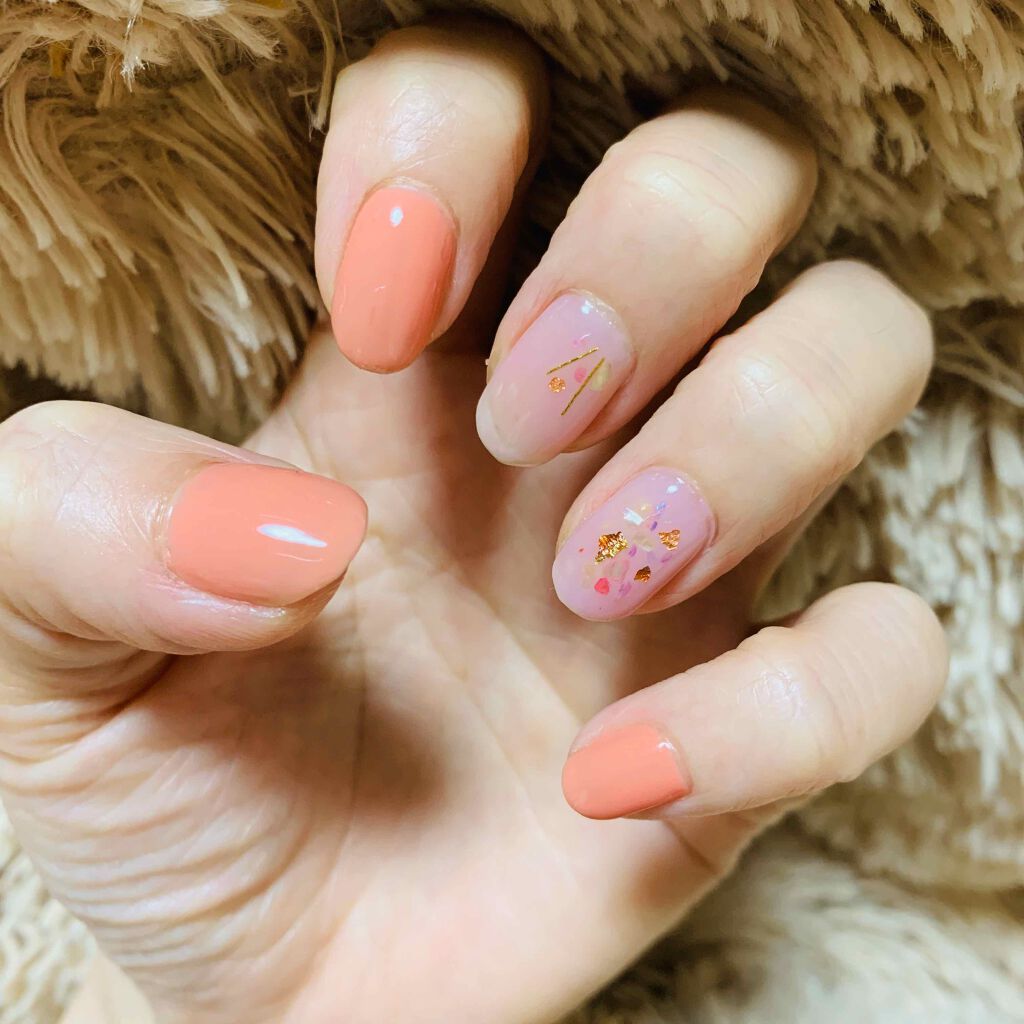 ネイルホイル/セリア/ネイルシールを使ったクチコミ(3枚目)