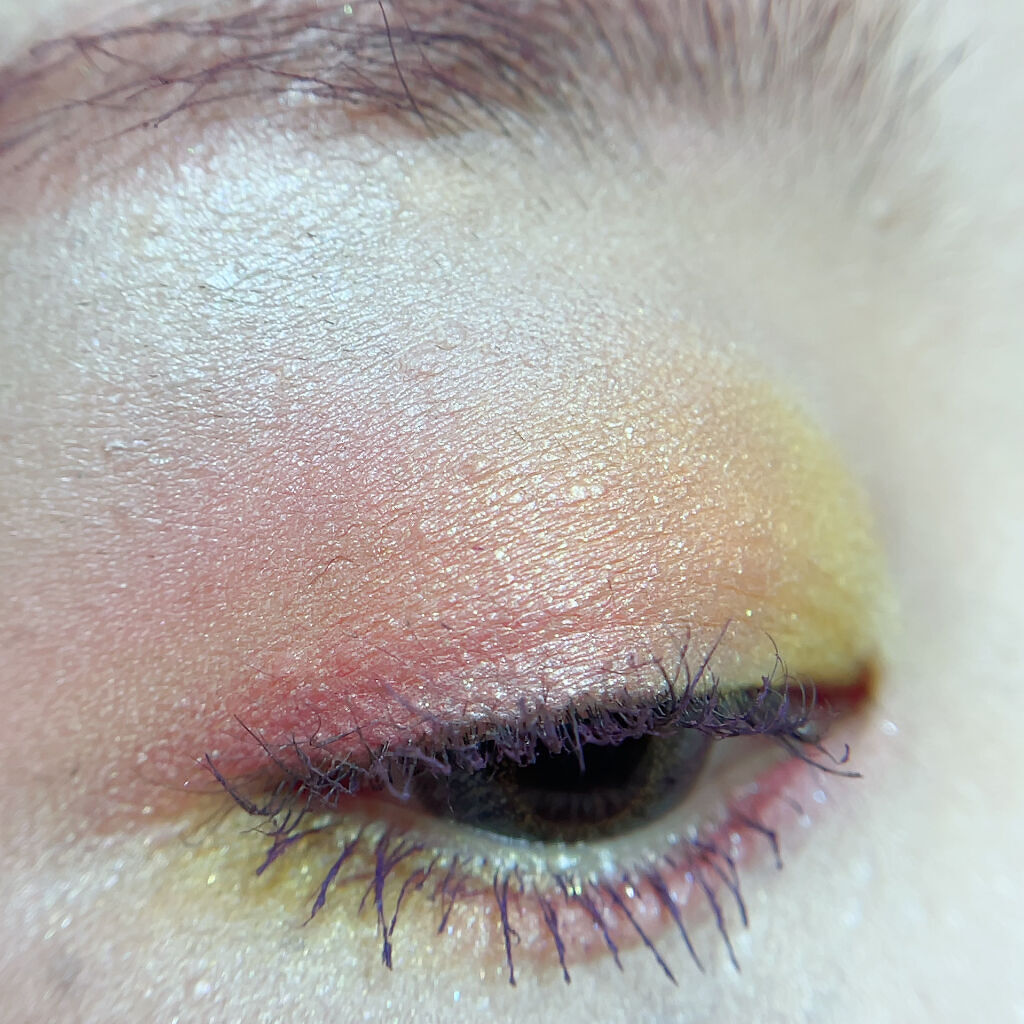 プレスド アイシャドー（レフィル） P ミディアムピンク 148/shu uemura/単色アイシャドウを使ったクチコミ（3枚目）