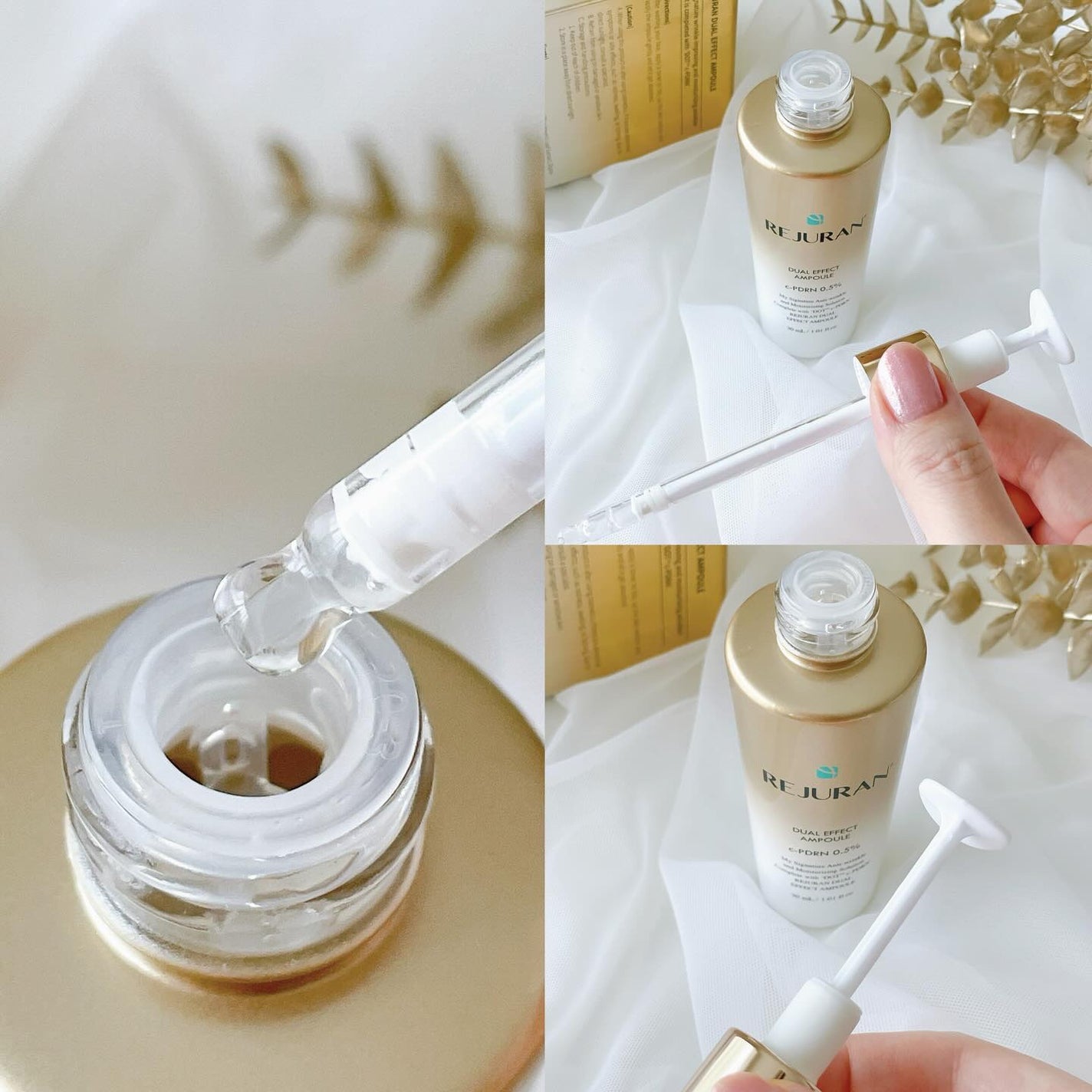 デュアル エフェクト アンプル/REJURAN COSMETICS/美容液を使ったクチコミ(2枚目)