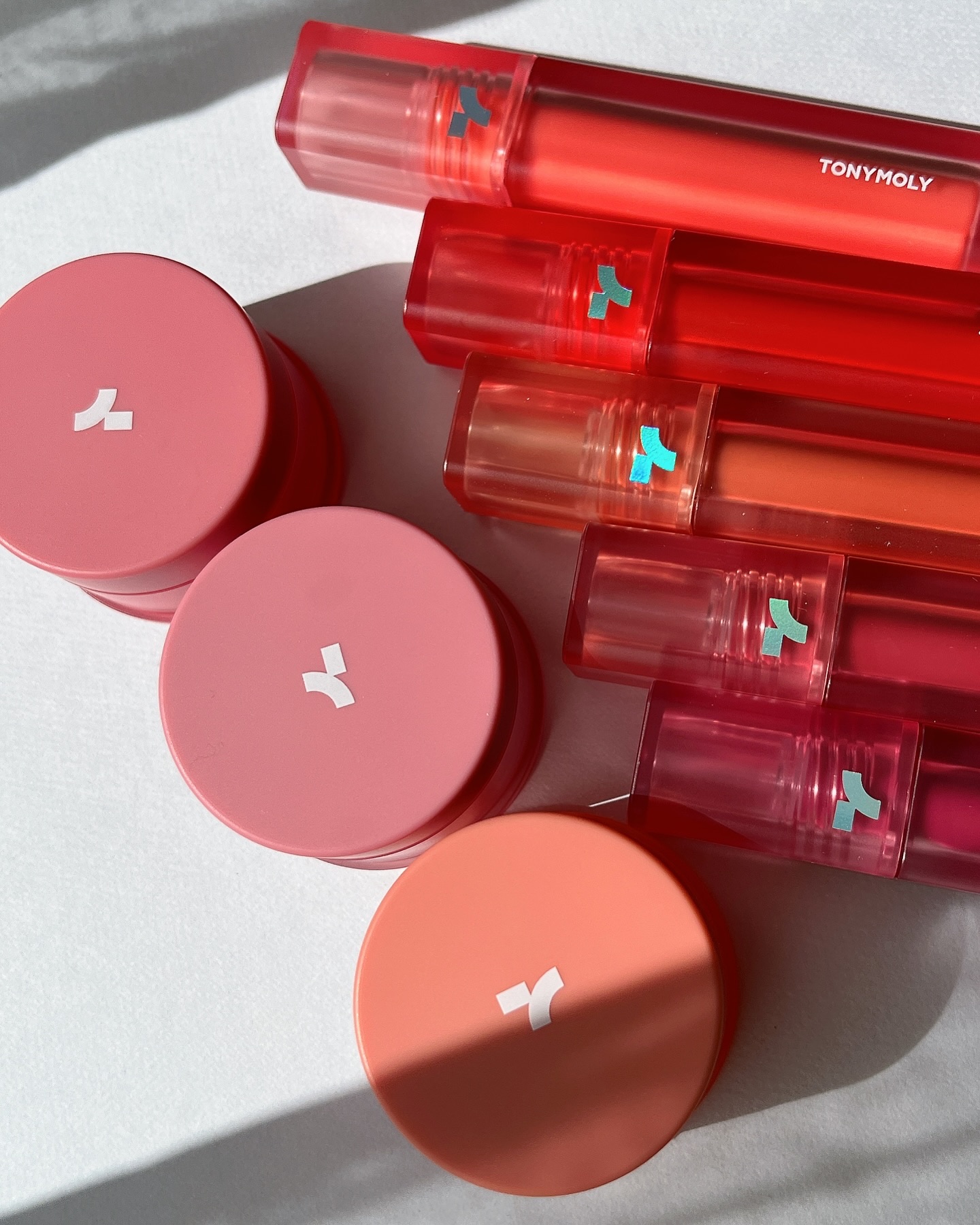 チークトーン リップ＆チーク デュオバーム/TONYMOLY/口紅を使ったクチコミ（2枚目）