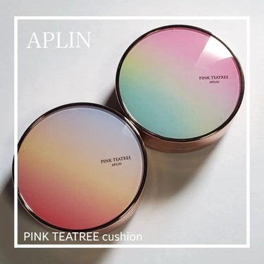 ピンクティーツリーカバークッション/APLIN/クッションファンデーションを使ったクチコミ（1枚目）