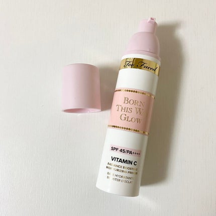 ボーン ディス ウェイ グロウ モイスチュアライジング メイクアップ プライマー/Too Faced/化粧下地を使ったクチコミ(2枚目)