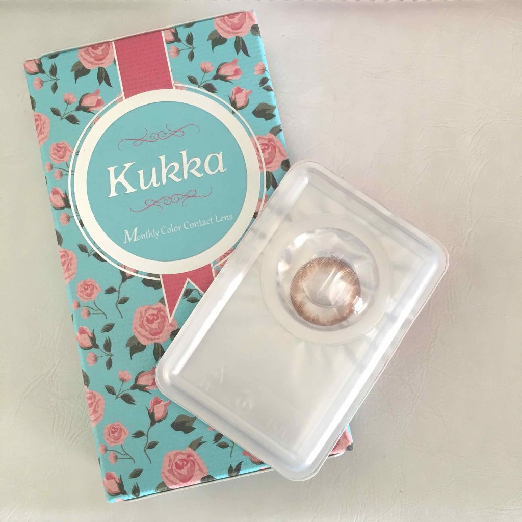 クッカマンスリー/Kukka/１ヶ月（１MONTH）カラコンを使ったクチコミ（1枚目）