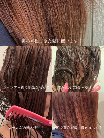 tottimo!ディップカラー/アイケイ/ヘアカラーを使ったクチコミ(3枚目)