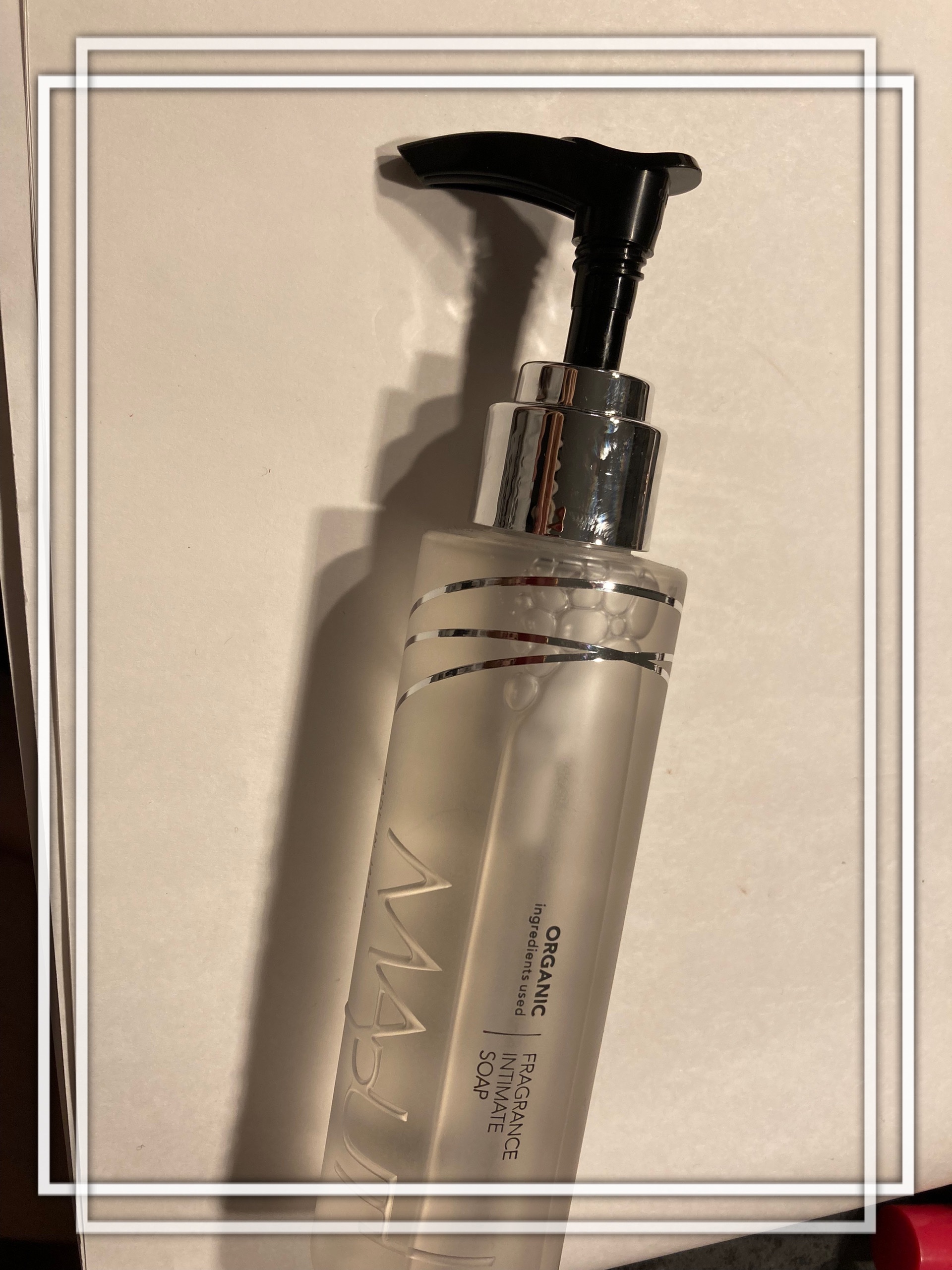 オーガニックフレグランスインティメイトソープ MAPUTI/MAPUTI/デリケートゾーンケアを使ったクチコミ（1枚目）