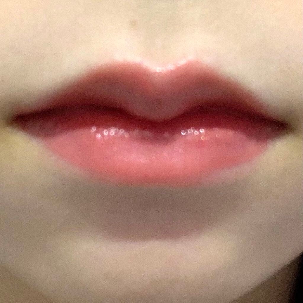 ラスティンググロスリップ/CEZANNE/口紅を使ったクチコミ(3枚目)