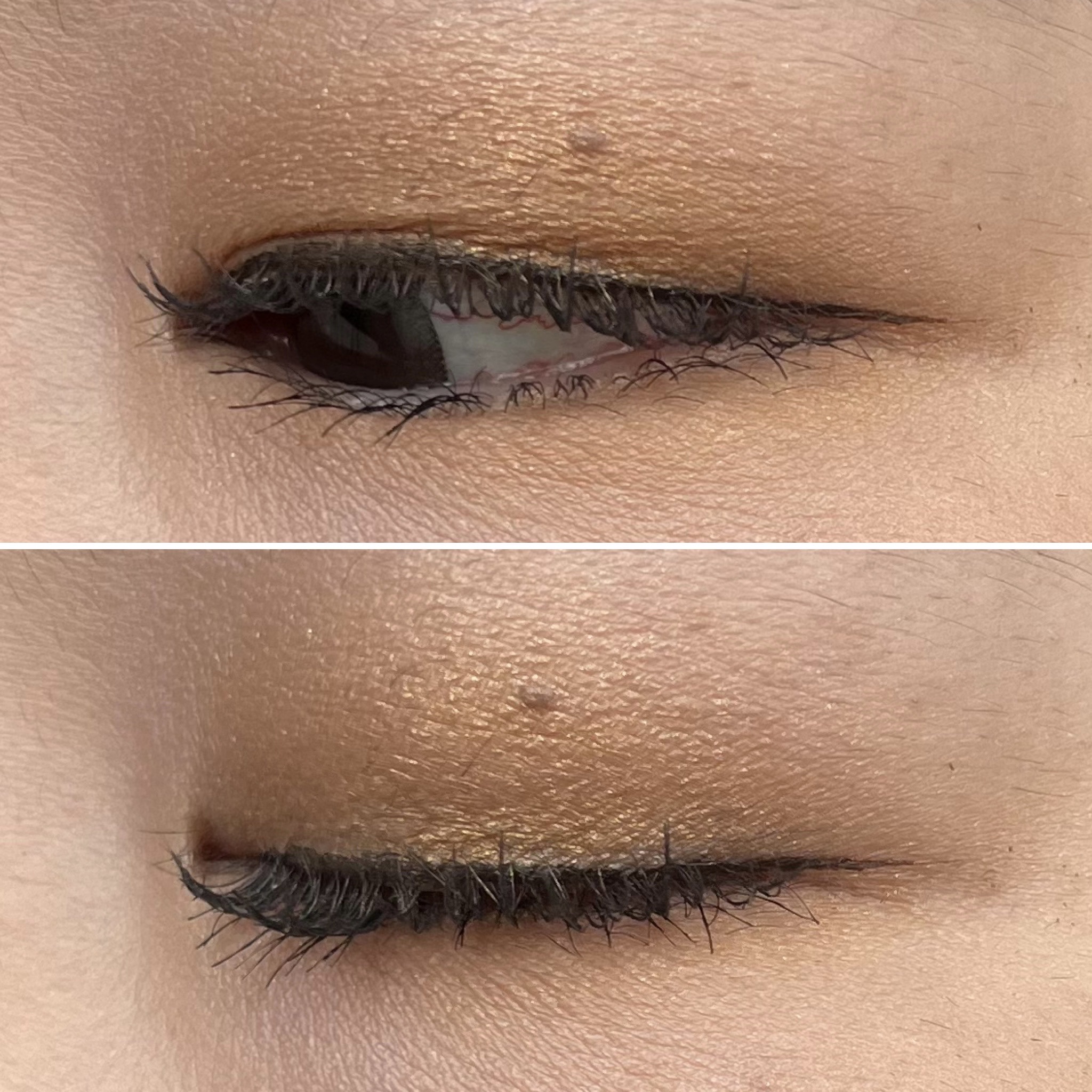 ベルベットライナー/LUMIURGLAS/リキッドアイライナーを使ったクチコミ（2枚目）