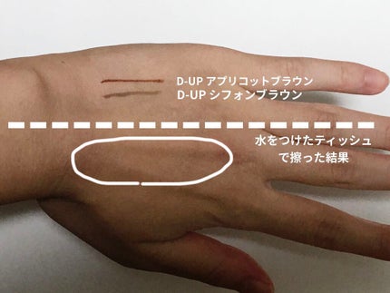 シルキーリキッドアイライナーWP/D-UP/リキッドアイライナーを使ったクチコミ(2枚目)