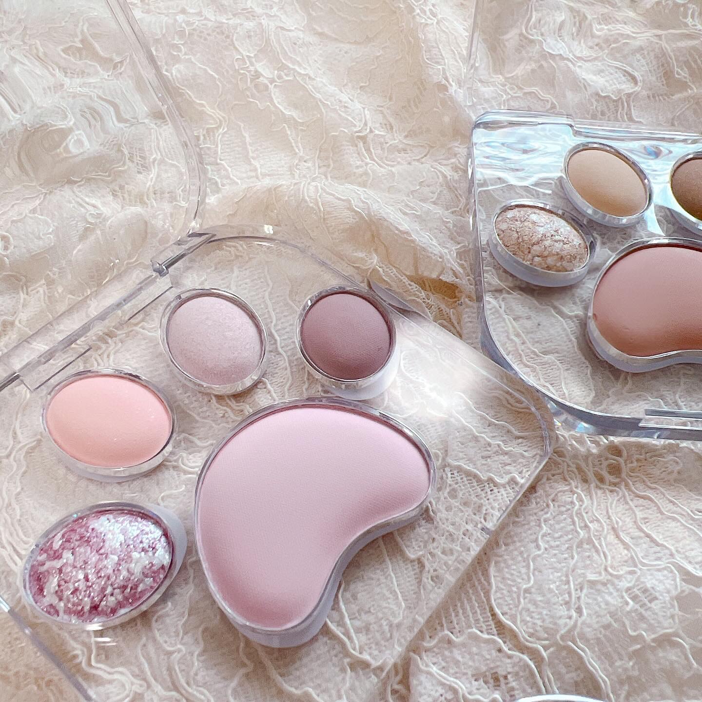 ミャオパウズアイシャドウパレット/MilleFée/アイシャドウパレットを使ったクチコミ（2枚目）