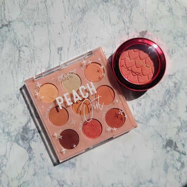 ColourPop PEACH Outのクチコミ「#メイク⁡
⁡@colourpopcosmetics ⁡
⁡ #colourpoppeacho.....」（3枚目）