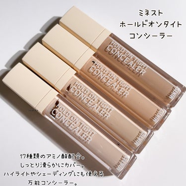 MINEST ホールドオンタイトコンシーラーのクチコミ「MINEST（ミネスト）
Hold On Tight Concealer
ホールドオンタイトコ.....」（2枚目）