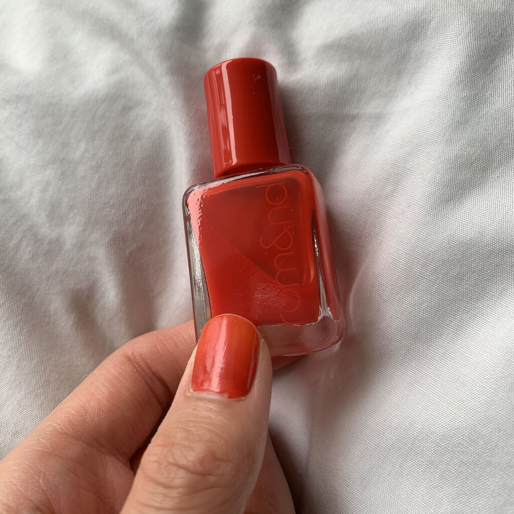 ムードペブルネイル 14 zesty red/rom&nd/マニキュアを使ったクチコミ（3枚目）