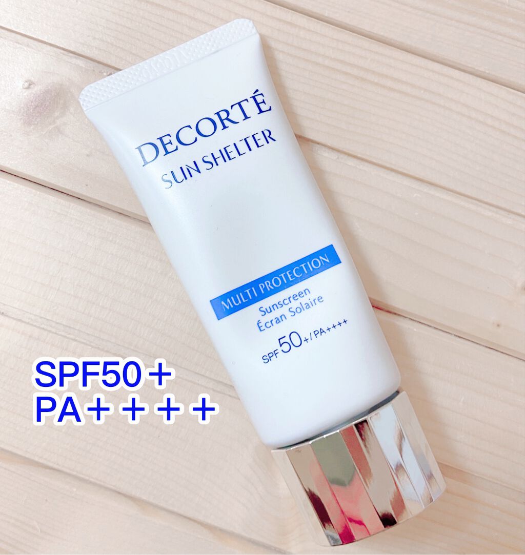 サンシェルター マルチ プロテクション/DECORTÉ/日焼け止めミルクを使ったクチコミ（1枚目）