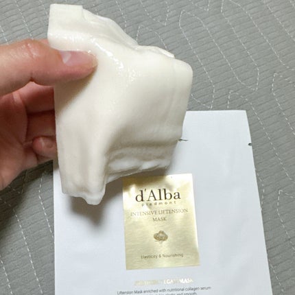 インテンシブリフテンションマスク/ダルバ/シートマスク・パックを使ったクチコミ(1枚目)
