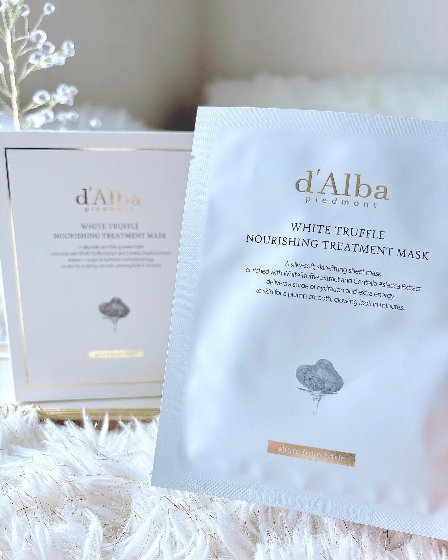 ホワイトトリュフナリシングトリートメントマスク/ダルバ/シートマスク・パックを使ったクチコミ(5枚目)