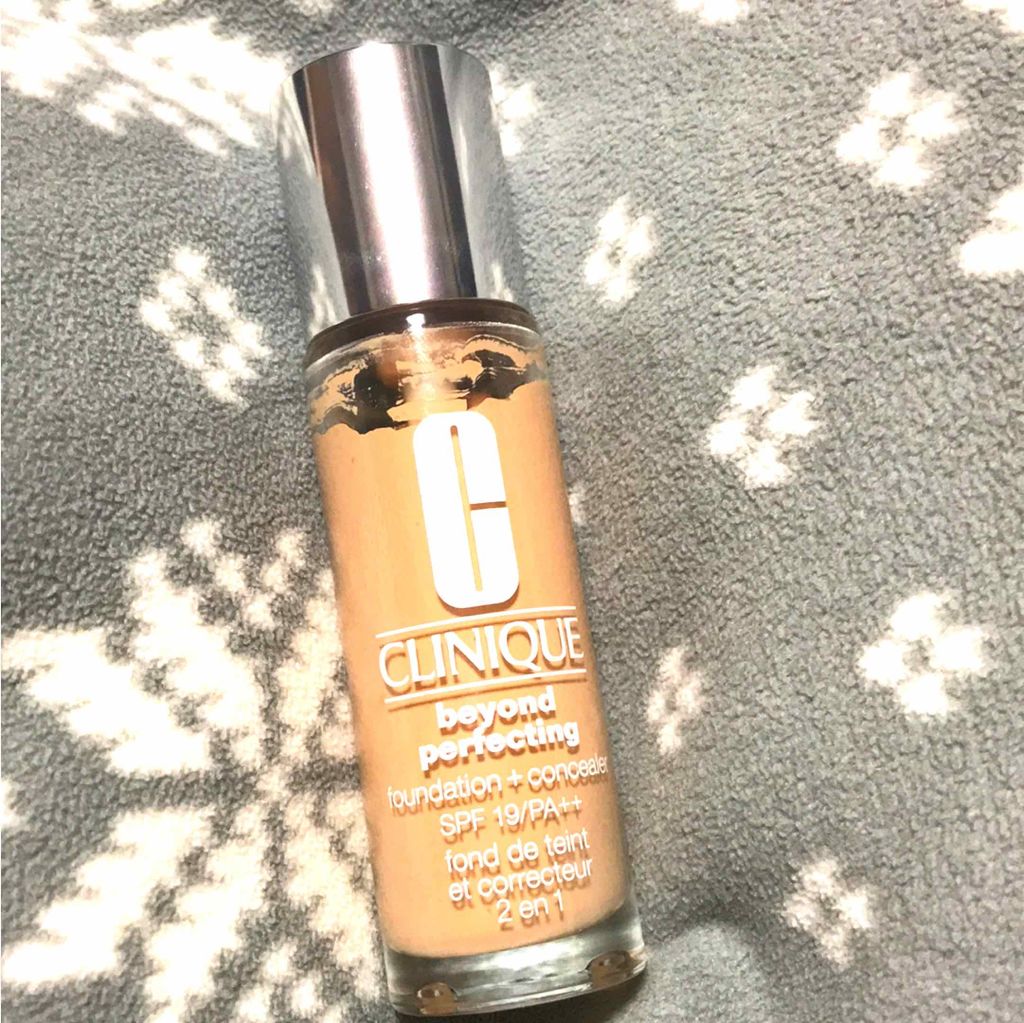 ビヨンド パーフェクティング ファンデーション 19/CLINIQUE/リキッドファンデーションを使ったクチコミ(1枚目)