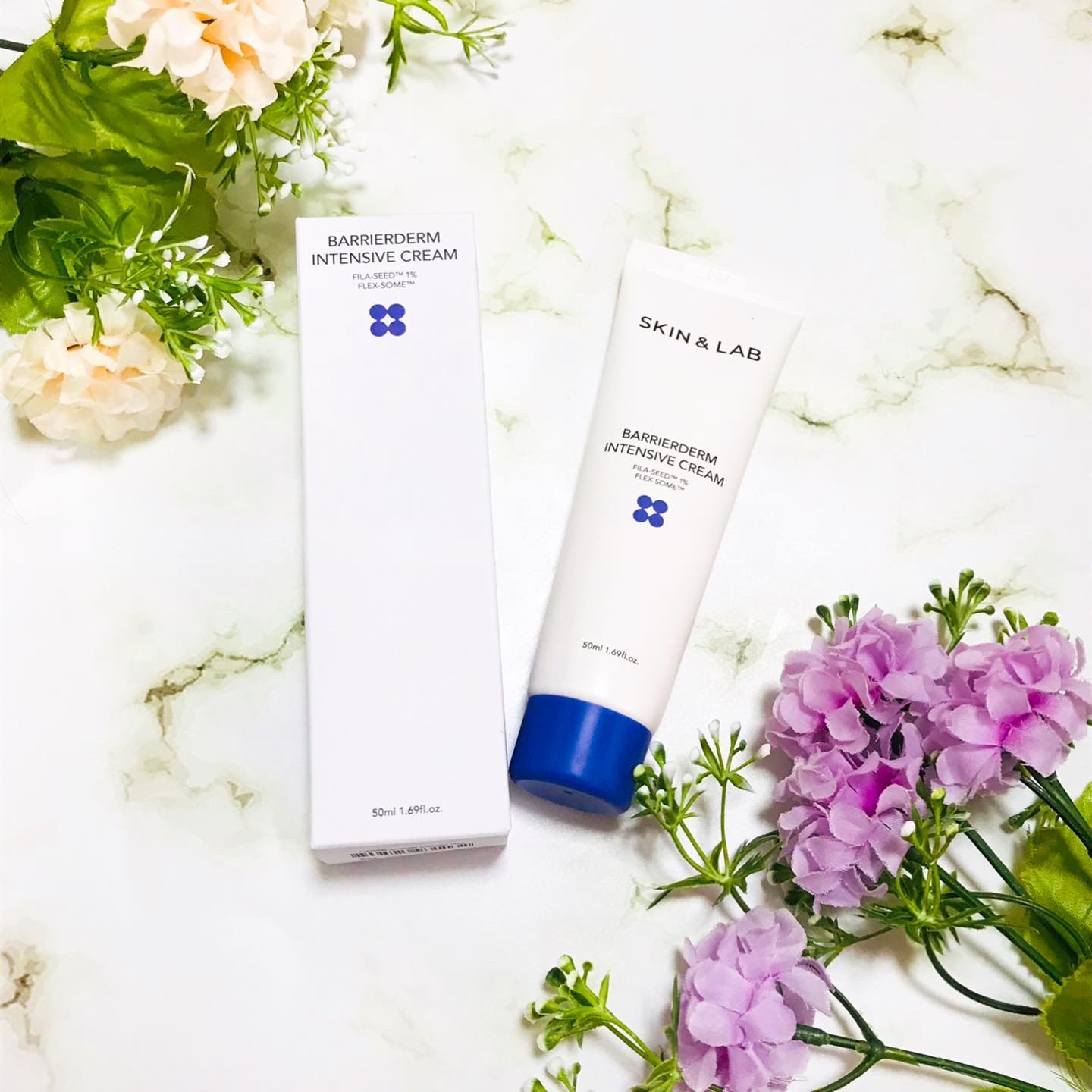 バリアダームモイストクリーム/SKIN&LAB/フェイスクリームを使ったクチコミ（2枚目）