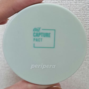 PERIPERA オイルキャプチャーパクトのクチコミ「⭐PERIPERA　オイルキャプチャーパクト⭐

シンプルなプレストタイプのパウダーを探してい.....」（3枚目）