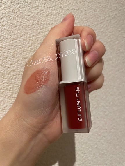 キヌケアグローアップ/shu uemura/口紅を使ったクチコミ(2枚目)