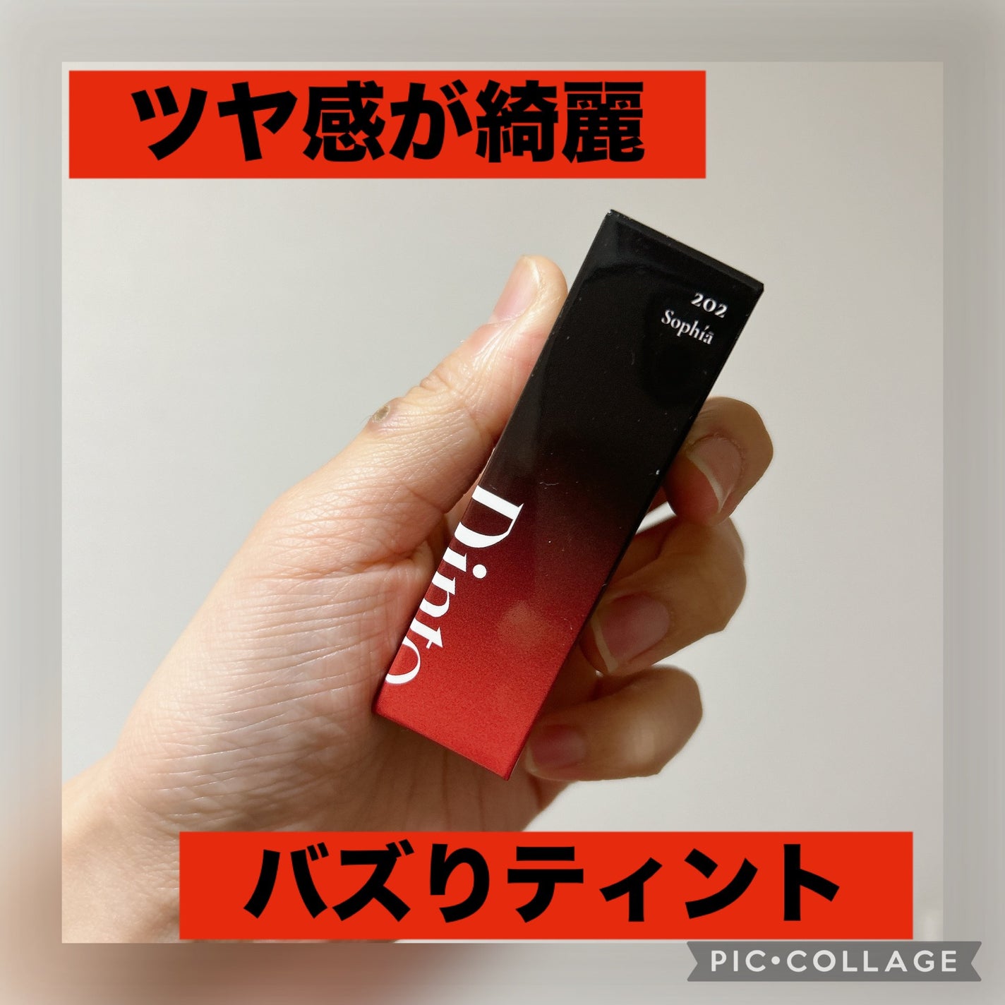 ブラーグロイリップティント/Dinto/リップティントを使ったクチコミ(1枚目)