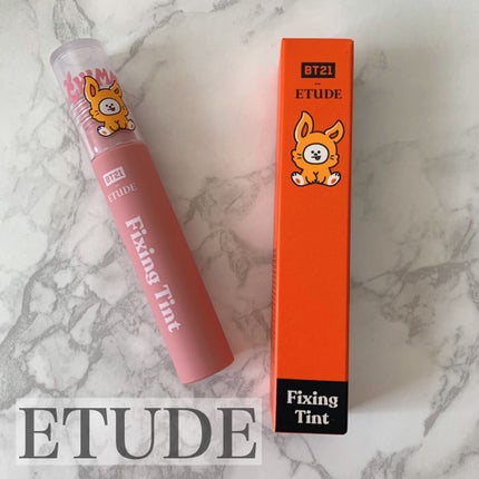フィクシングティント/ETUDE/リップティントを使ったクチコミ(4枚目)