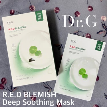 Dr.G レッドブレミッシュディープスージングマスクのクチコミ「#PR #DrG

Dr.G
R.E.D BLEMISH Deep Soothing MASK.....」（1枚目）