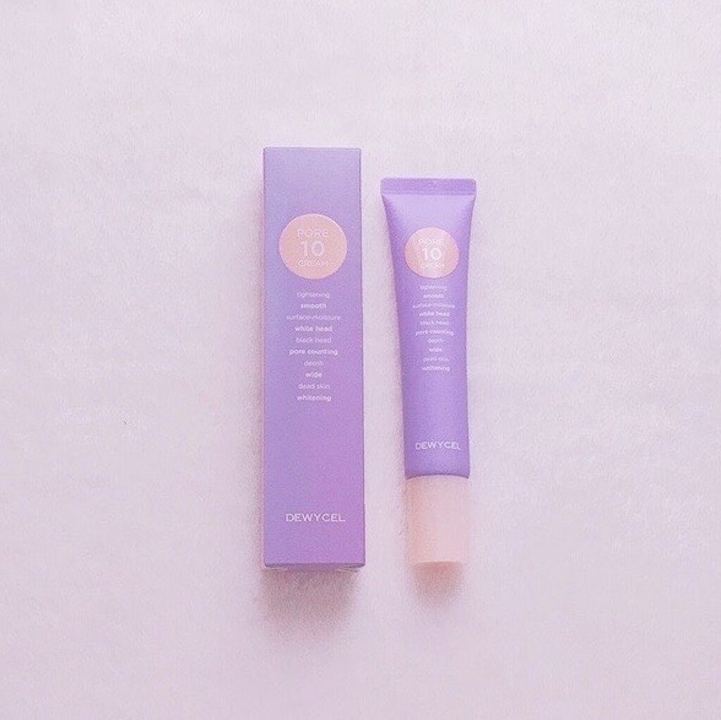 ポアーテンクリーム/DEWYCEL/化粧下地を使ったクチコミ（1枚目）