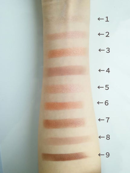 UR GLAM BLOOMING EYE COLOR PALETTE/U R GLAM/アイシャドウパレットを使ったクチコミ(1枚目)