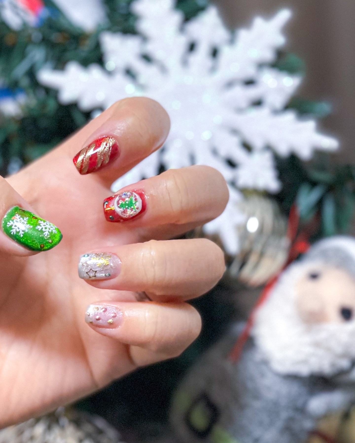 ネイルシール/SHEIN/ネイルシールを使ったクチコミ（3枚目）