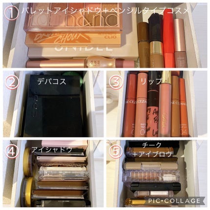misachi on LIPS 「♡私のコスメ収納♡ドレッサーがあれば、クリアケースで見せる収納..」(4枚目)