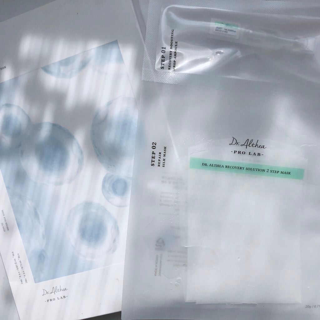 リカバリー ソリューション 2ステップマスク/Dr.Althea/シートマスク・パックを使ったクチコミ(1枚目)