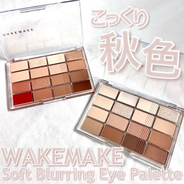 【WAKEMAKE🫶🏻こっくり秋色パレット🍂】
こんにちは！ゆぴです！🐥

⋈・。・。⋈・。・。⋈・。・。⋈

♡紹介するコスメ♡

WAKEMAKE
ソフトブラーリング アイパレット

#11 ロンド