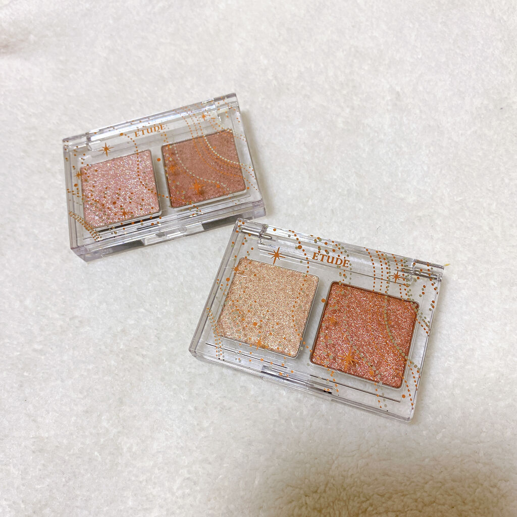 グリッタースノー エアームースアイズパレット フローズン/ETUDE/アイシャドウパレットを使ったクチコミ（1枚目）