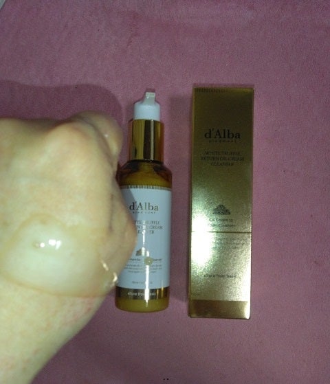 ホワイトトリュフリターンオイルクリームクレンザー/ダルバ/クレンジングを使ったクチコミ(3枚目)