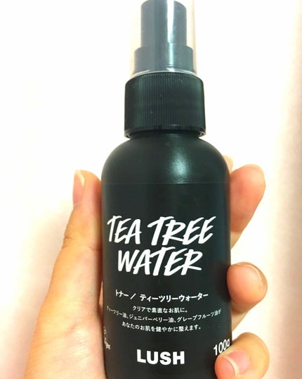 ティーツリーウォーター/ラッシュ/ミスト状化粧水を使ったクチコミ(1枚目)