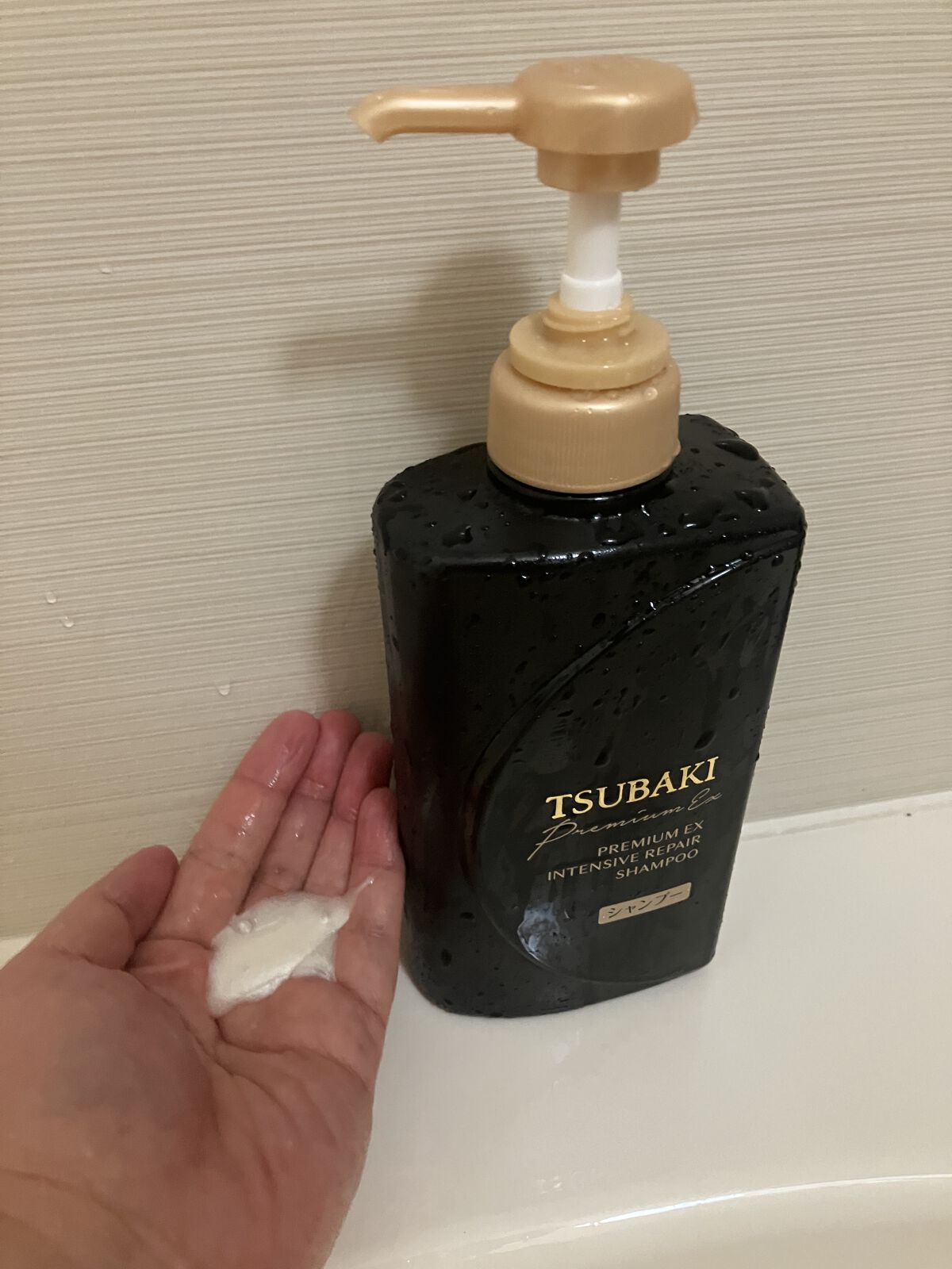 プレミアムＥＸ インテンシブリペア ＜シャンプー＞／コンディショナー＜ヘアトリートメント＞ /TSUBAKI/市販シャンプーを使ったクチコミ（3枚目）