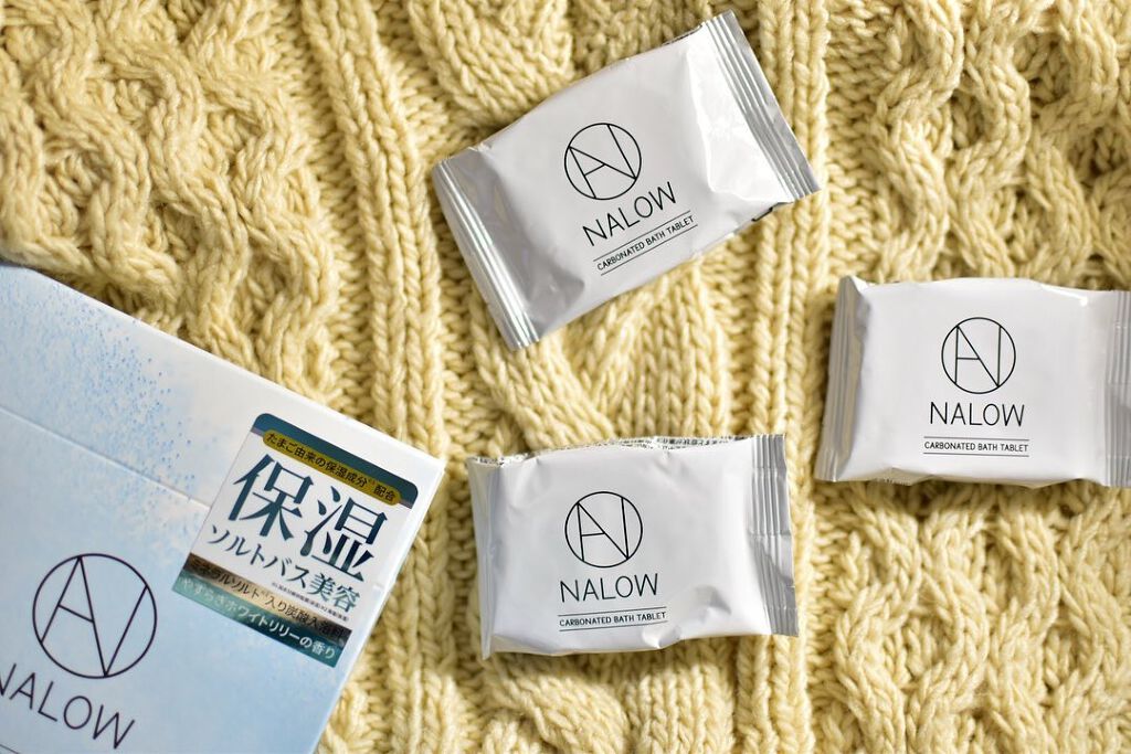 炭酸ソルト入浴料/NALOW/炭酸系入浴剤を使ったクチコミ（1枚目）