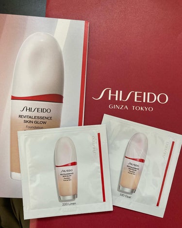 SHISEIDO
エッセンス　スキングロウ
ファンデーション

220Linen

サンプル使ってみました♪

ファンデーションは
美容液ファンデという新境地へ

この新作ファンデも、
美肌育むスキンケ